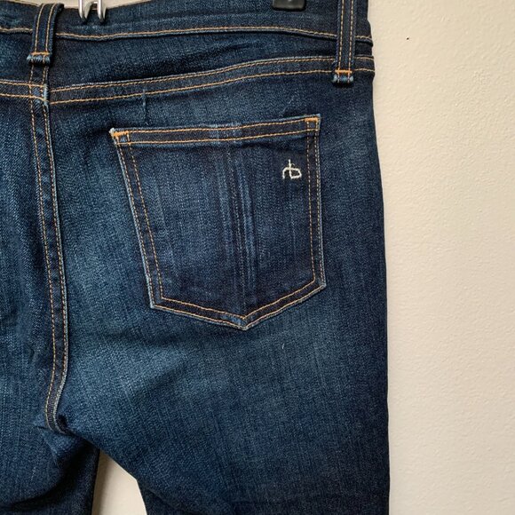 Rag and Bone Mid Rise Skinny Jean in Kensington Size 27 W1502K520 EUC - Picture 8 of 12